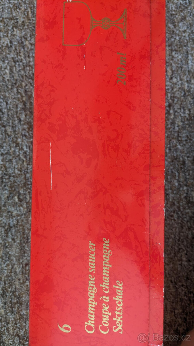 Broušené šampaňské skleničky Bohemia Crystal - 5