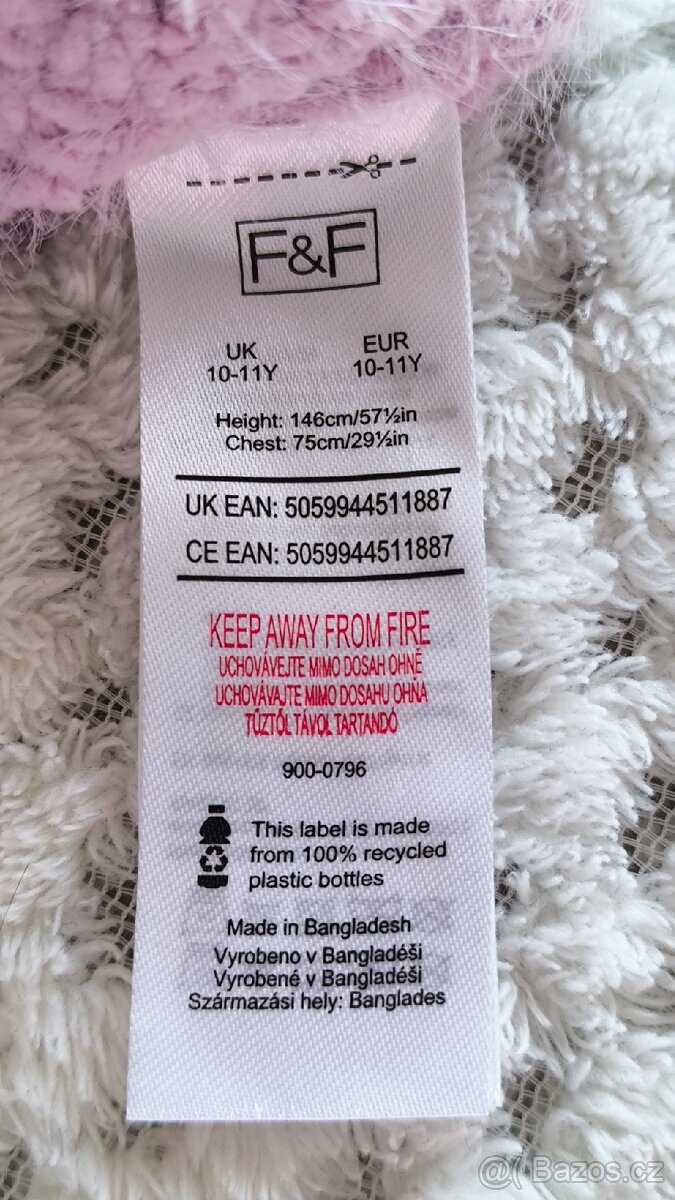 Svetřík značky F&F vel. 146 - 5