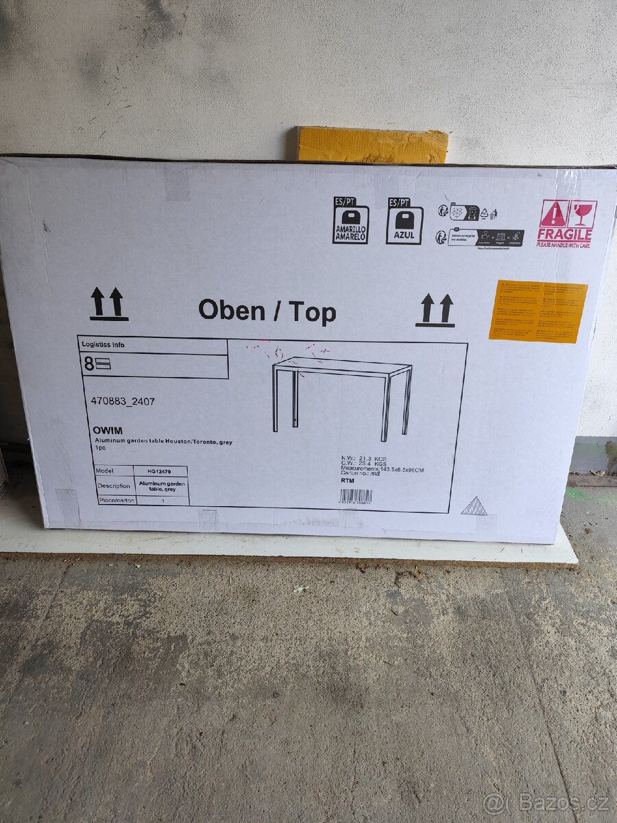 Zahradní stůl-nový - 5