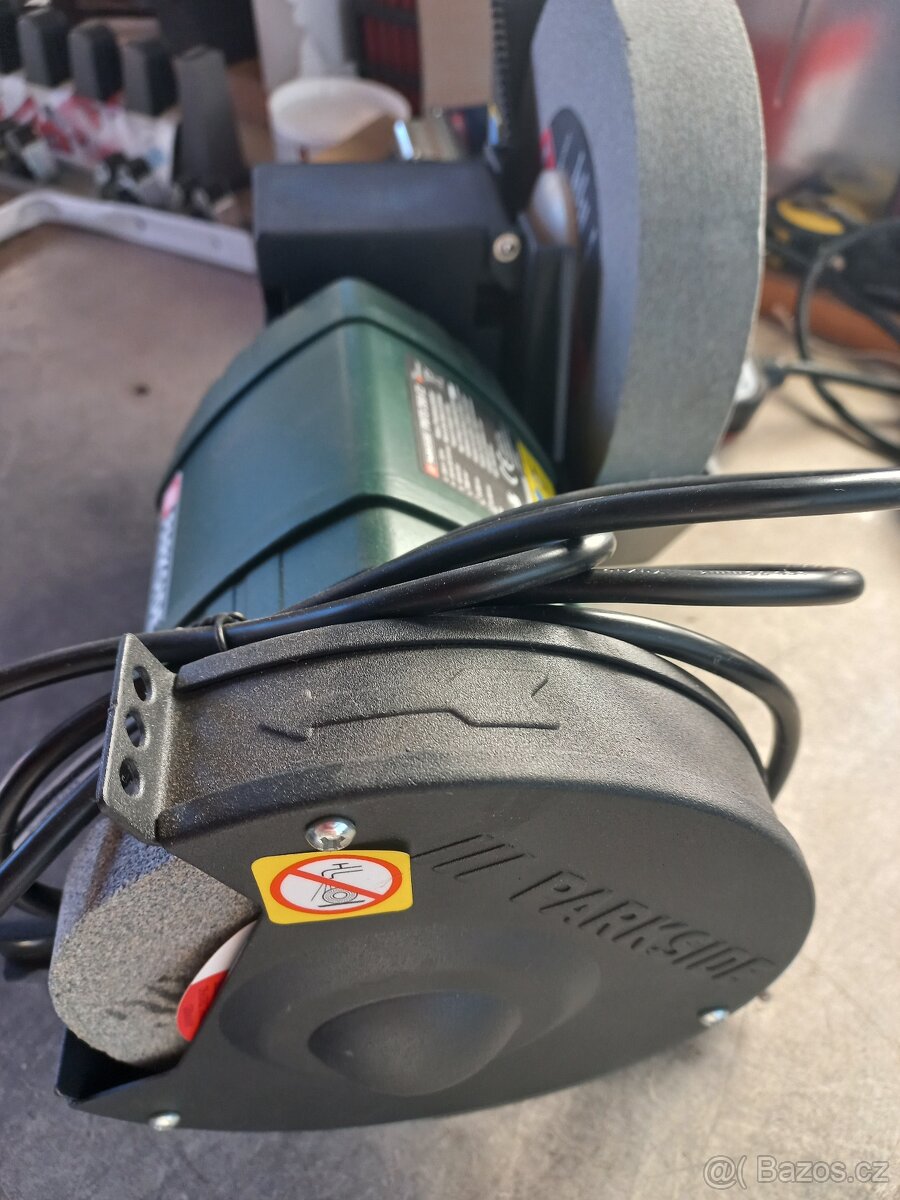 Prodám tyto brusky od PARKSIDE. 1) Bruska na suché a mokré - 5