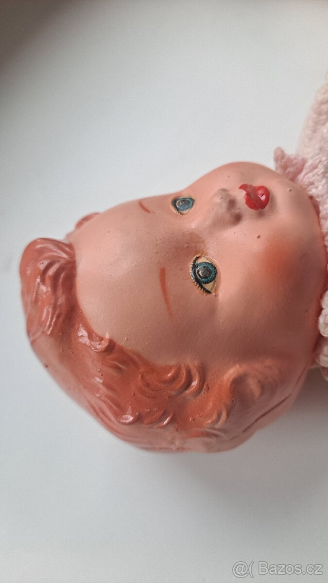 2x panenka celuloid starožitná, Technoplast - 5