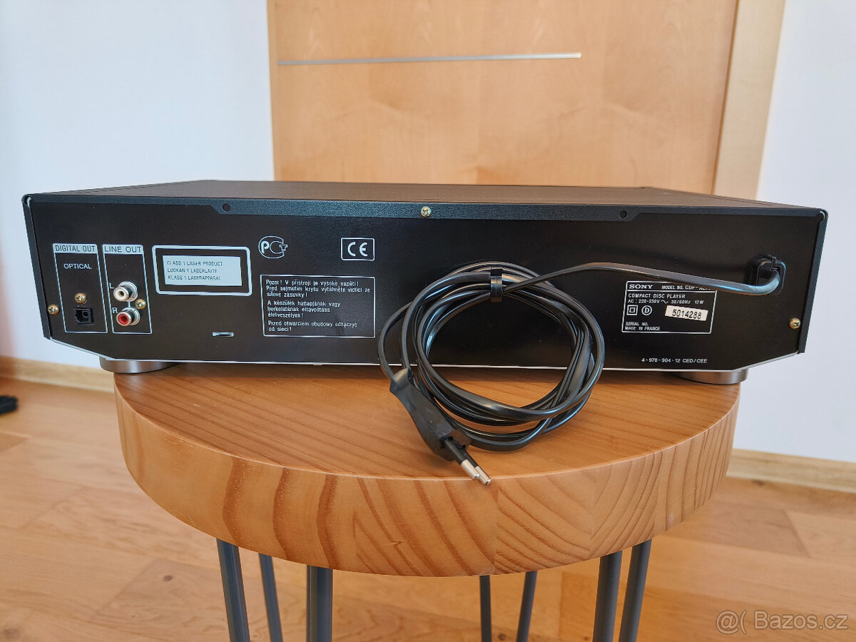 CD přehrávač Sony CDP-XE700 QS - 5