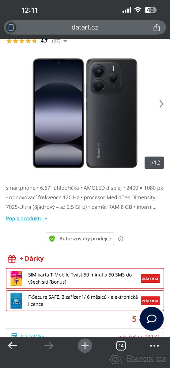 Xiaomi redmi note 14 5g - 5