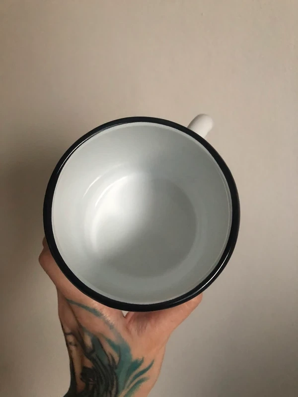 2 plechové hrnky - 5