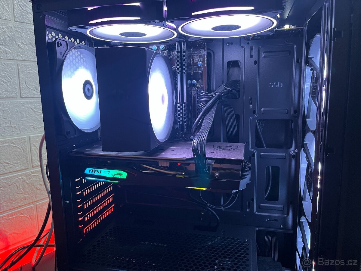 Herní PC|Monitor| + Kompletní Příslušenství-Záruka - 5