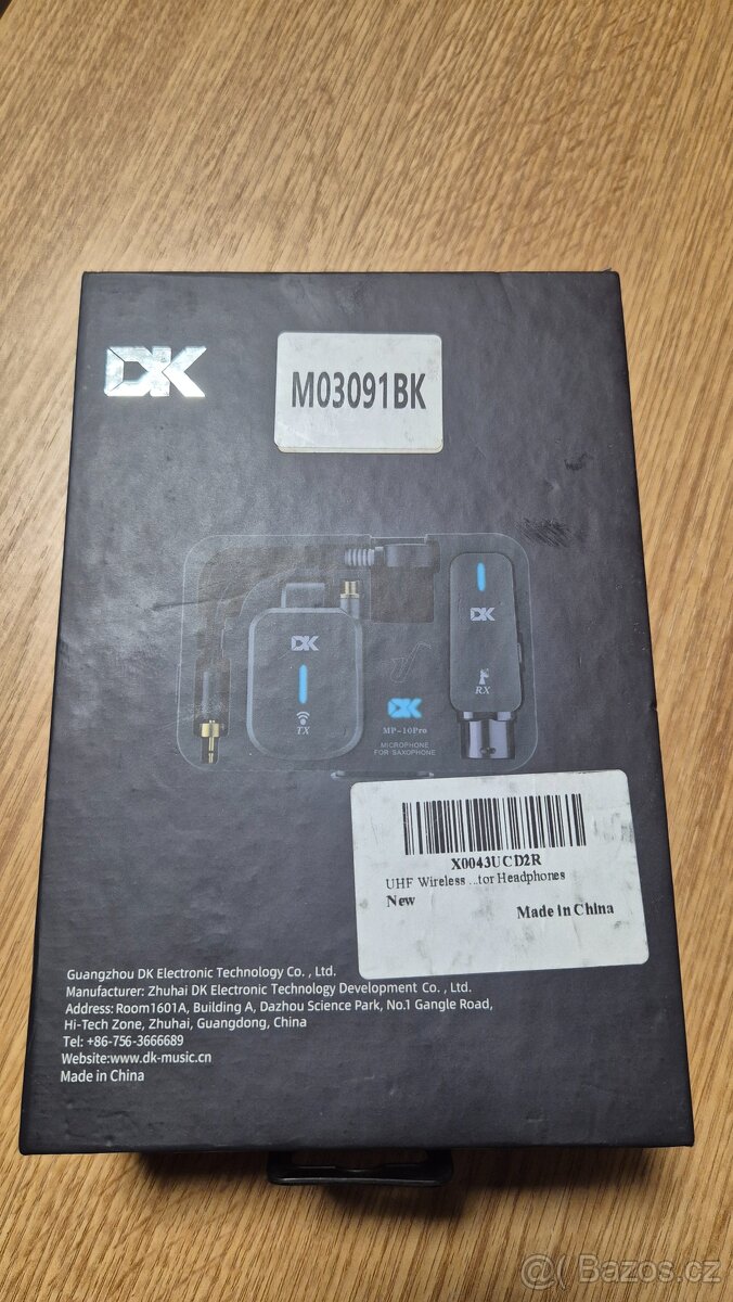 Bezdrátový mikrofon pro dechy DK MP 10Pro - 5