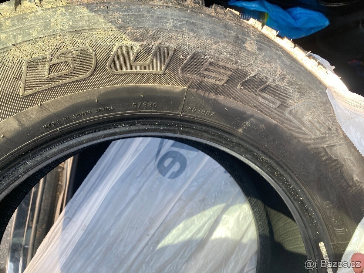 Celoroční pneu 265/65/R17 Bridgestone - 5