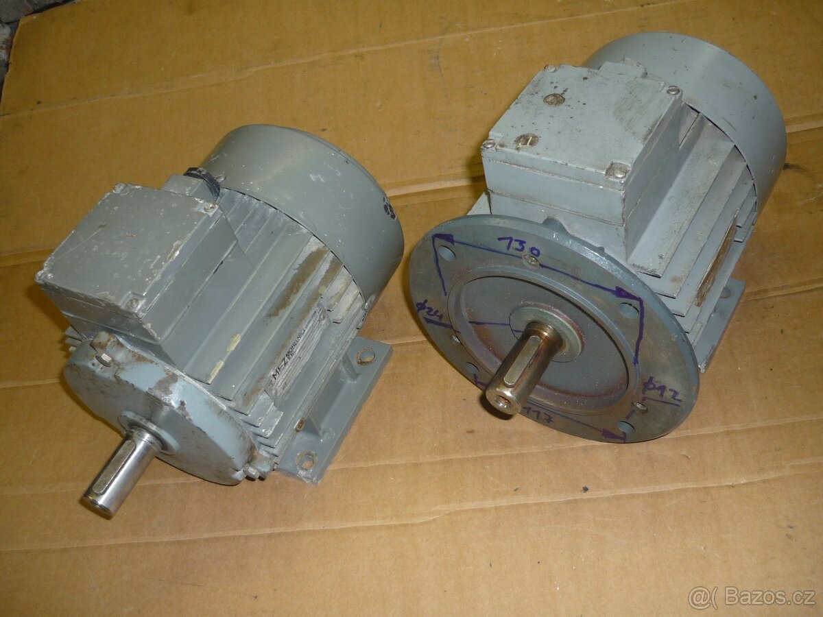 el.motory 1,1kW /1410ot. - 5