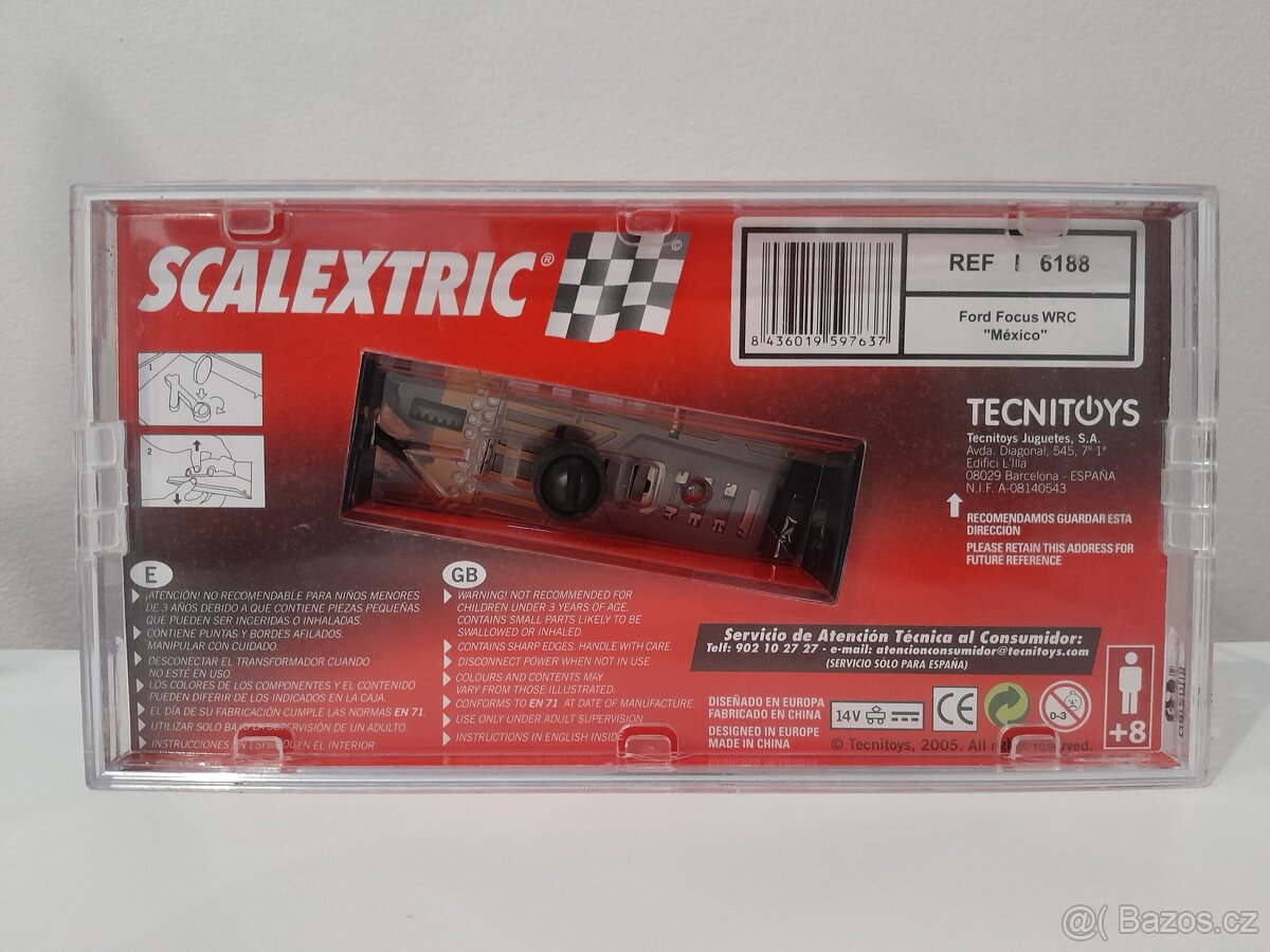 model na autodráhu FORD FOCUS WRC/SCALEXTRIC-SCALEXTRIC-SCX - 5
