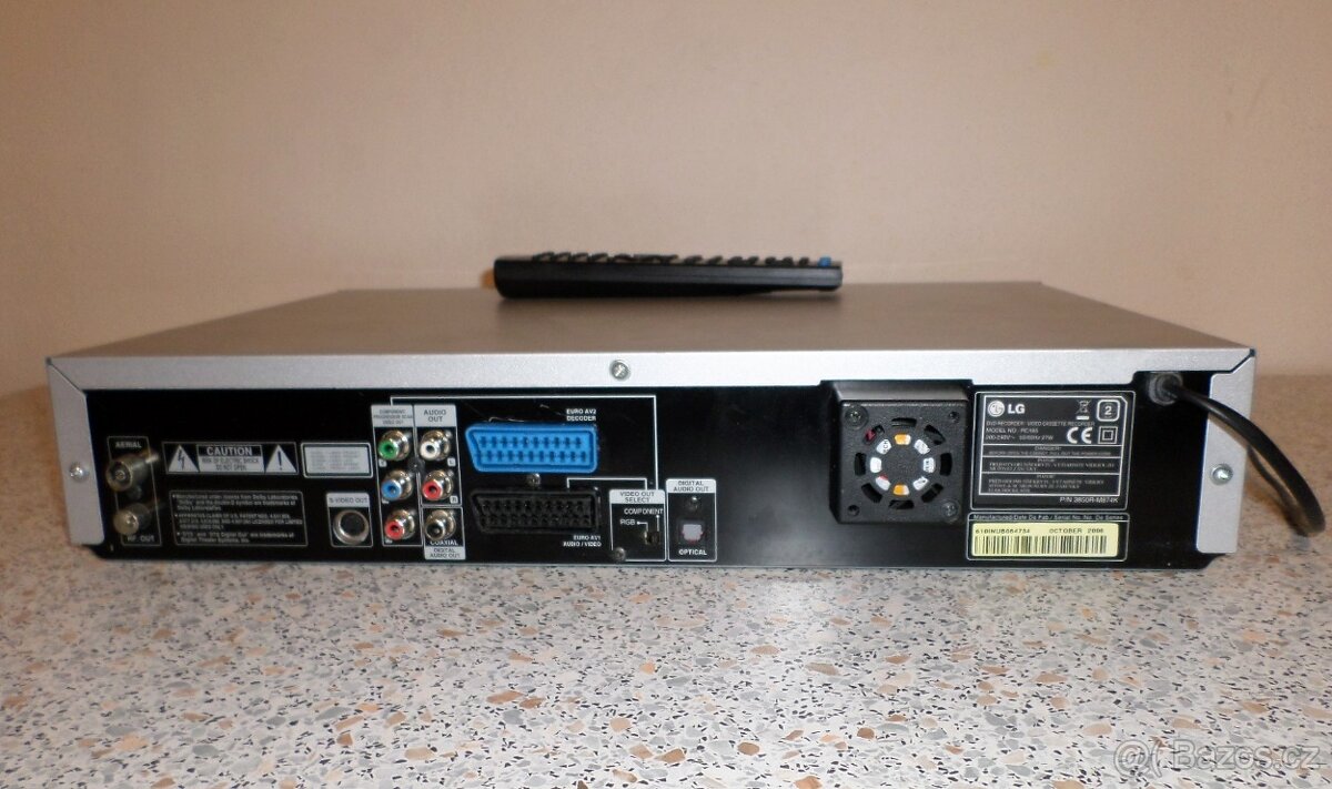 VHS-DVD rekordér LG RC185 - 5