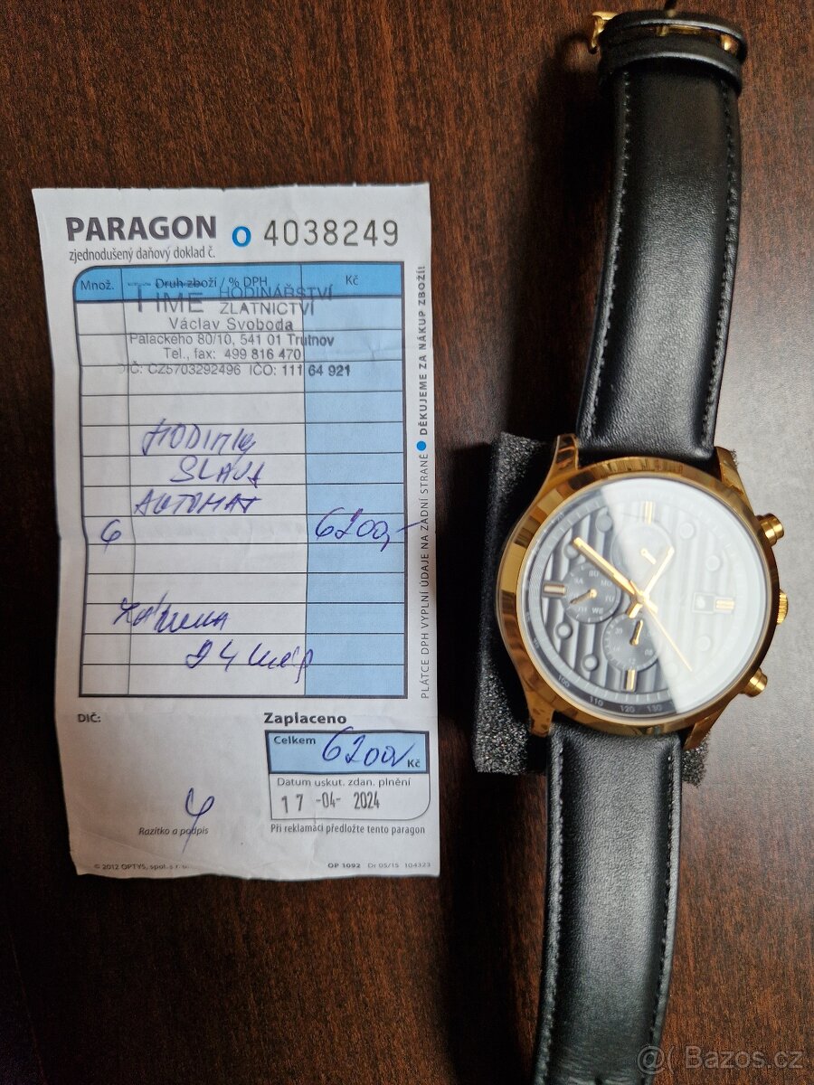 Automatické hodinky Slava SL 105 - 5