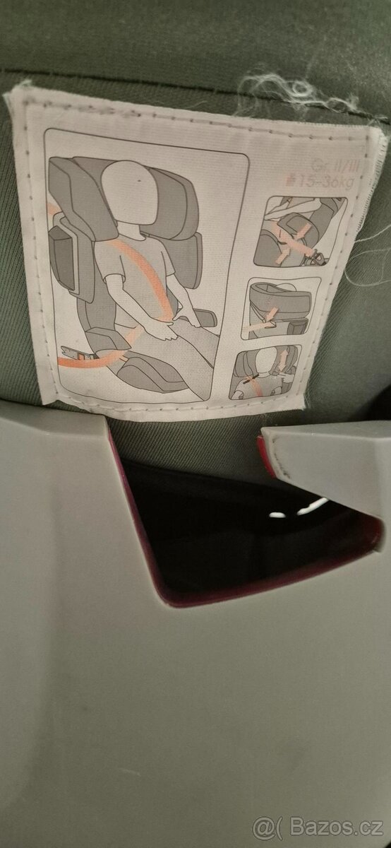 Autosedačka Cybex Solution X-fit 15-36kg - 5