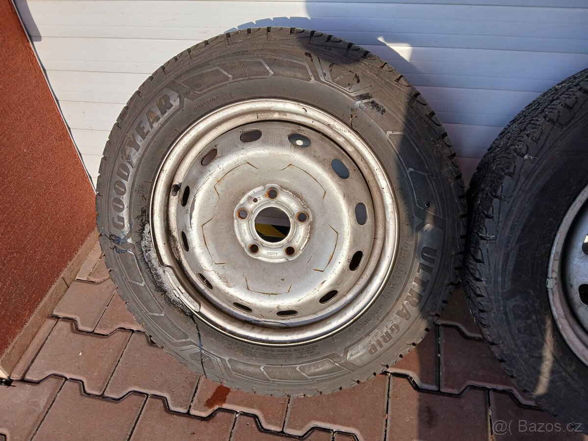 FIAT TALENTO / RENAULT TRAFIC DISKY R16 SE ZIMNÍMI PNEU 205/ - 5