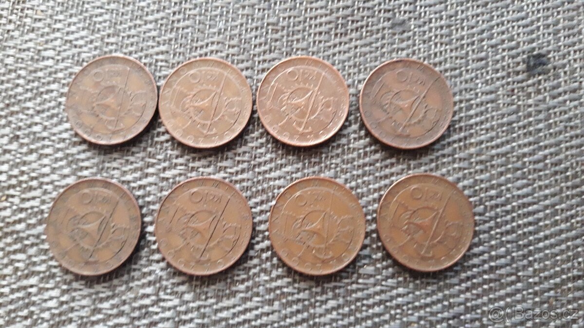 Mince Milenium 10 kč 20 kč - 5