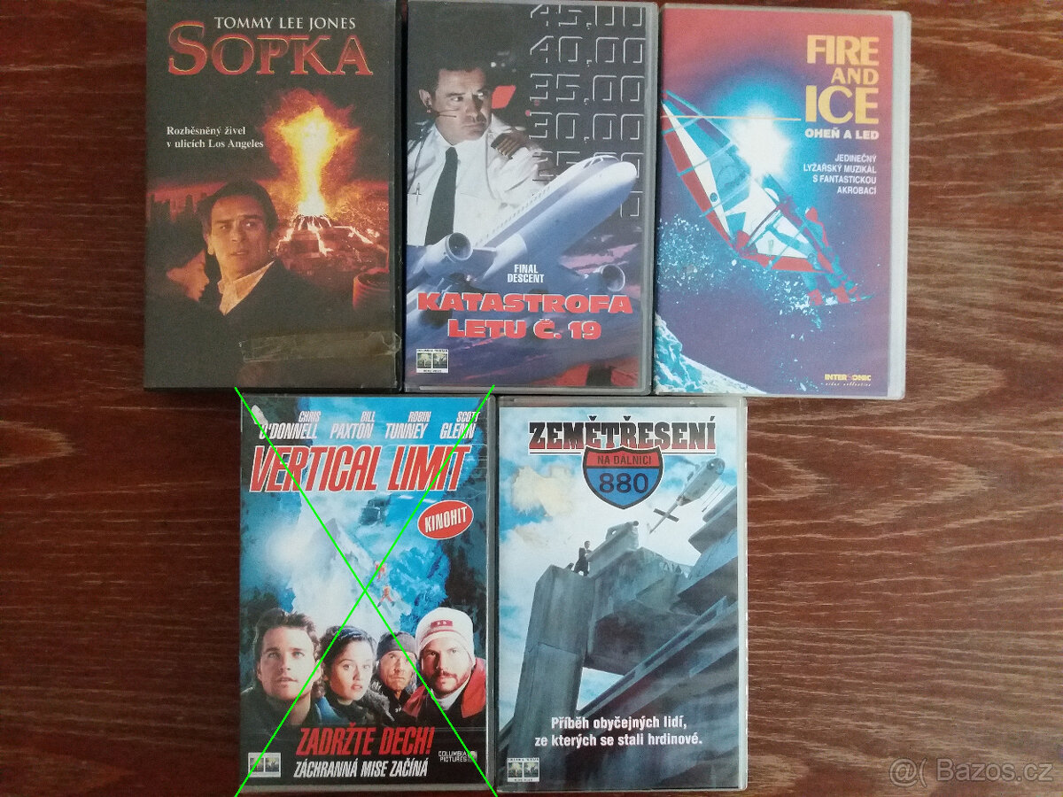 VHS kazety - originální (různé) - 5