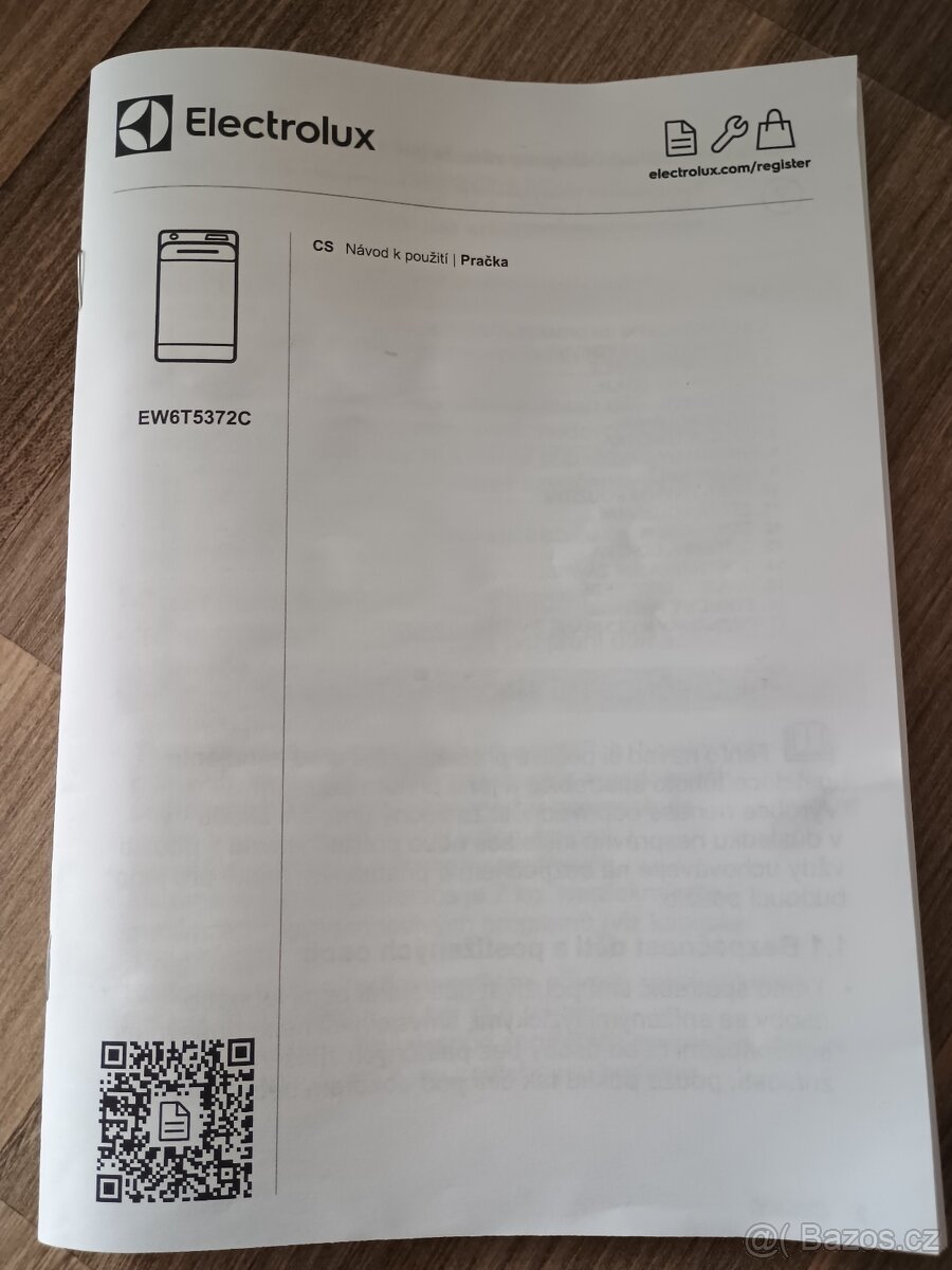 Pračka Electrolux v záruce - 5