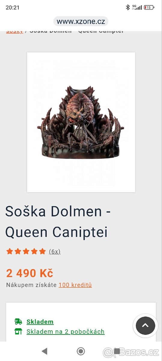 Soška Dolmen - Queen Caniptei
- 5