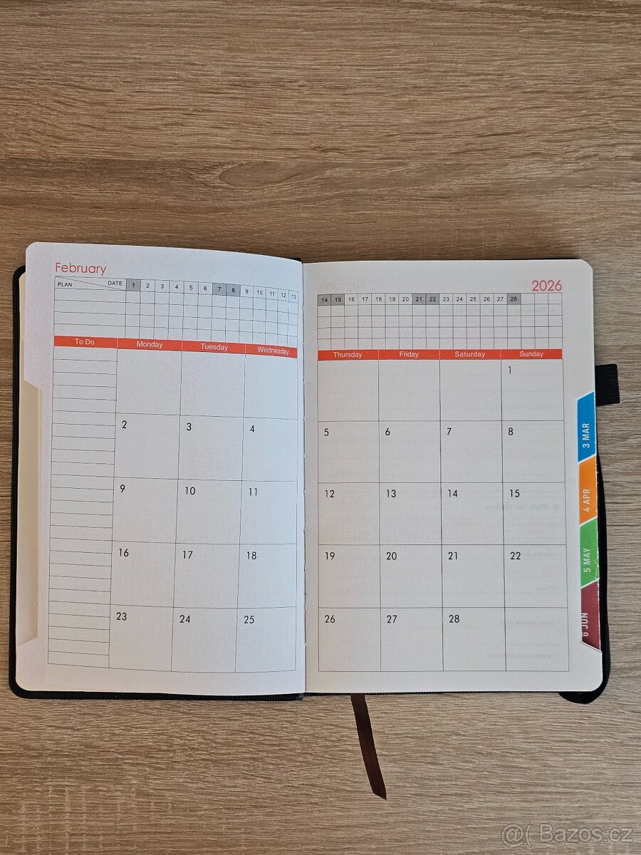 Nový Diář 2026 Notebook Luxusní - 5