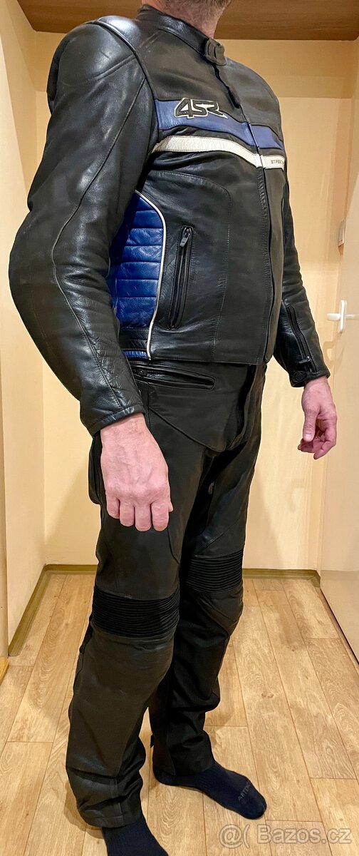 Kožená dvojdílná kombinéza 4SR - 5