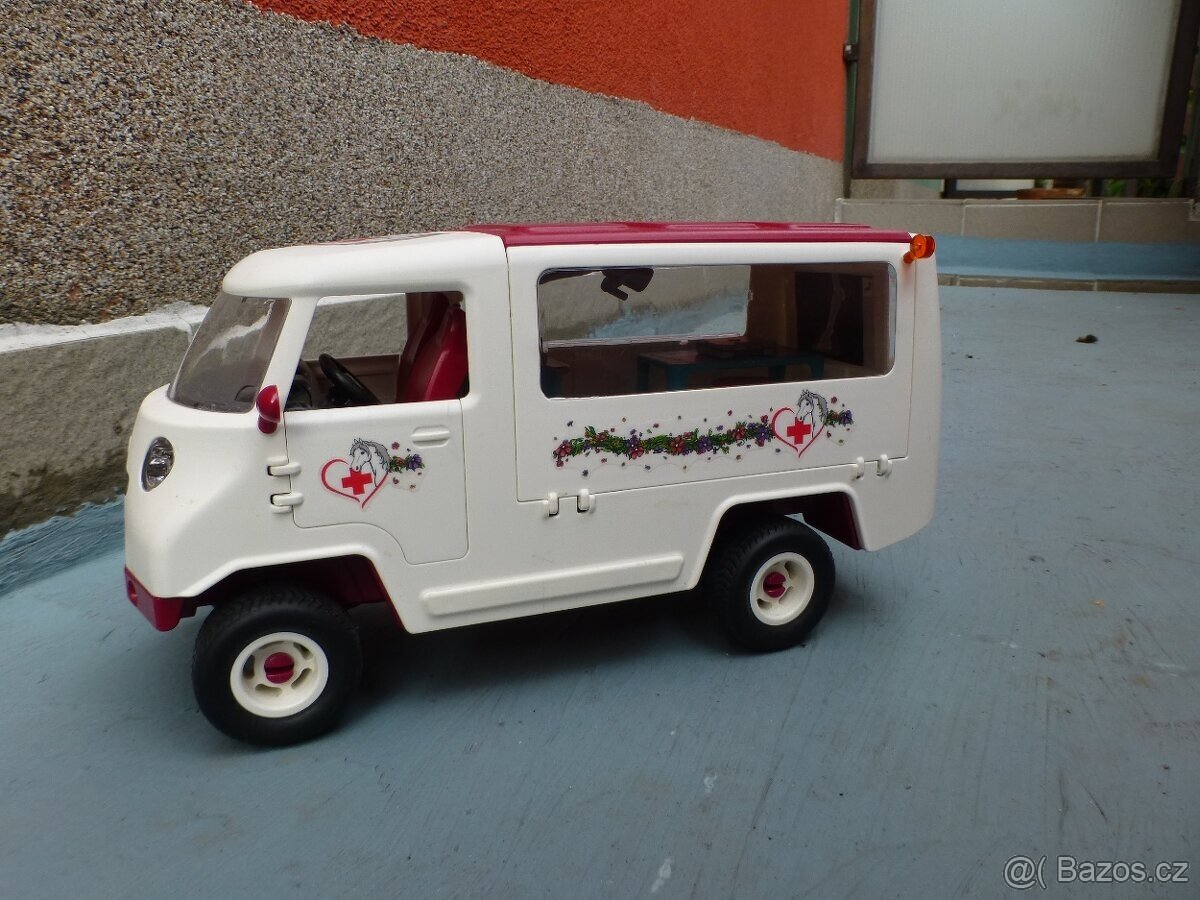 Prodám schleich set mobilní veterinární klinika - 5