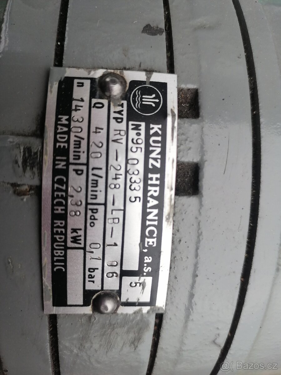 Vakuová vývěva nová Kunz Hranice - 5