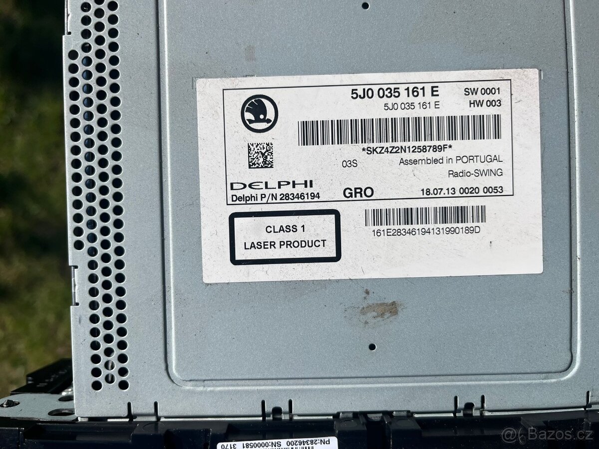 Autorádio Delphi - 5