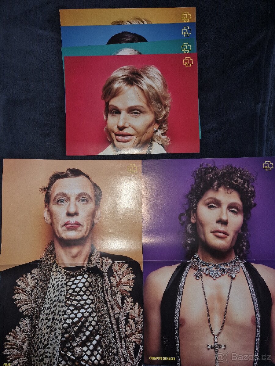 Rammstein plakáty + Časopis Zick Zack - 5