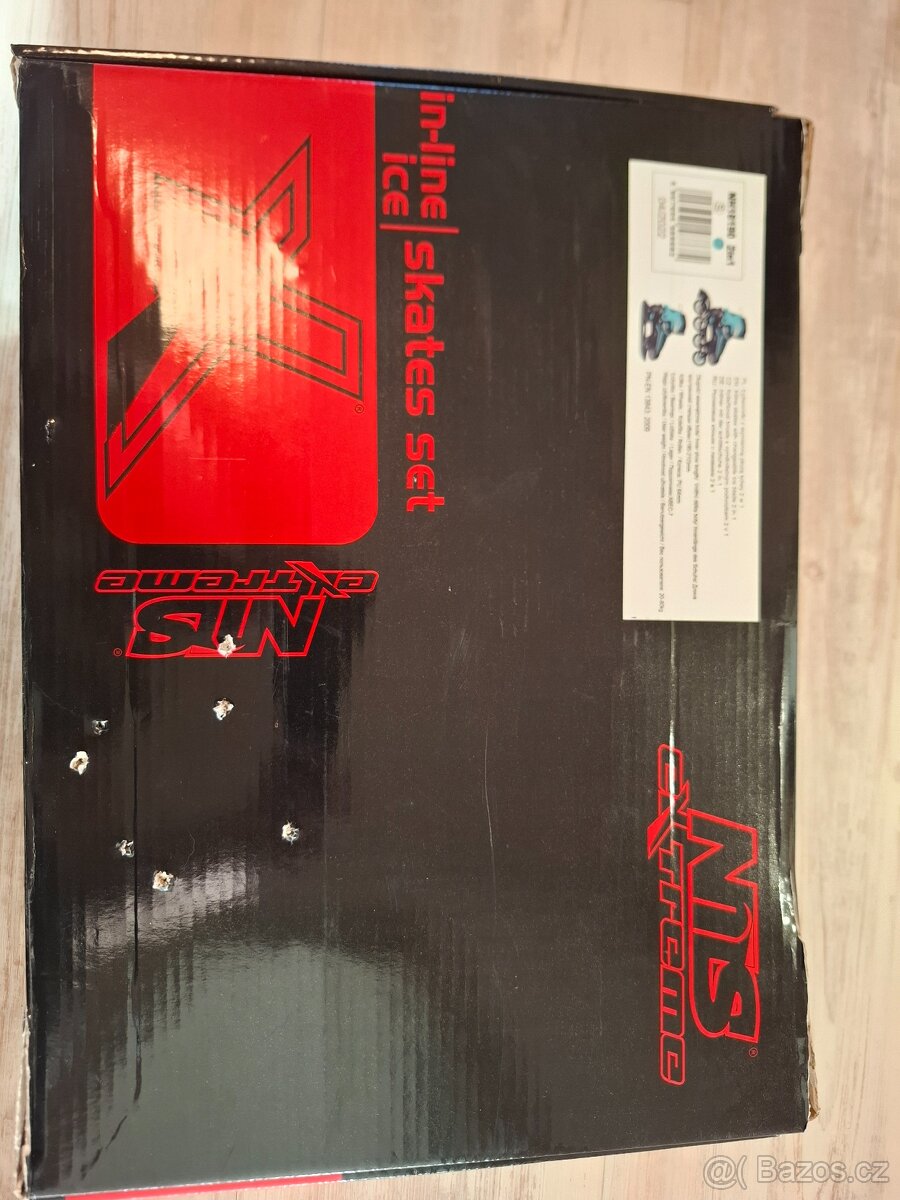 Dětské brusle 2v1 velikost 29-33 - 5