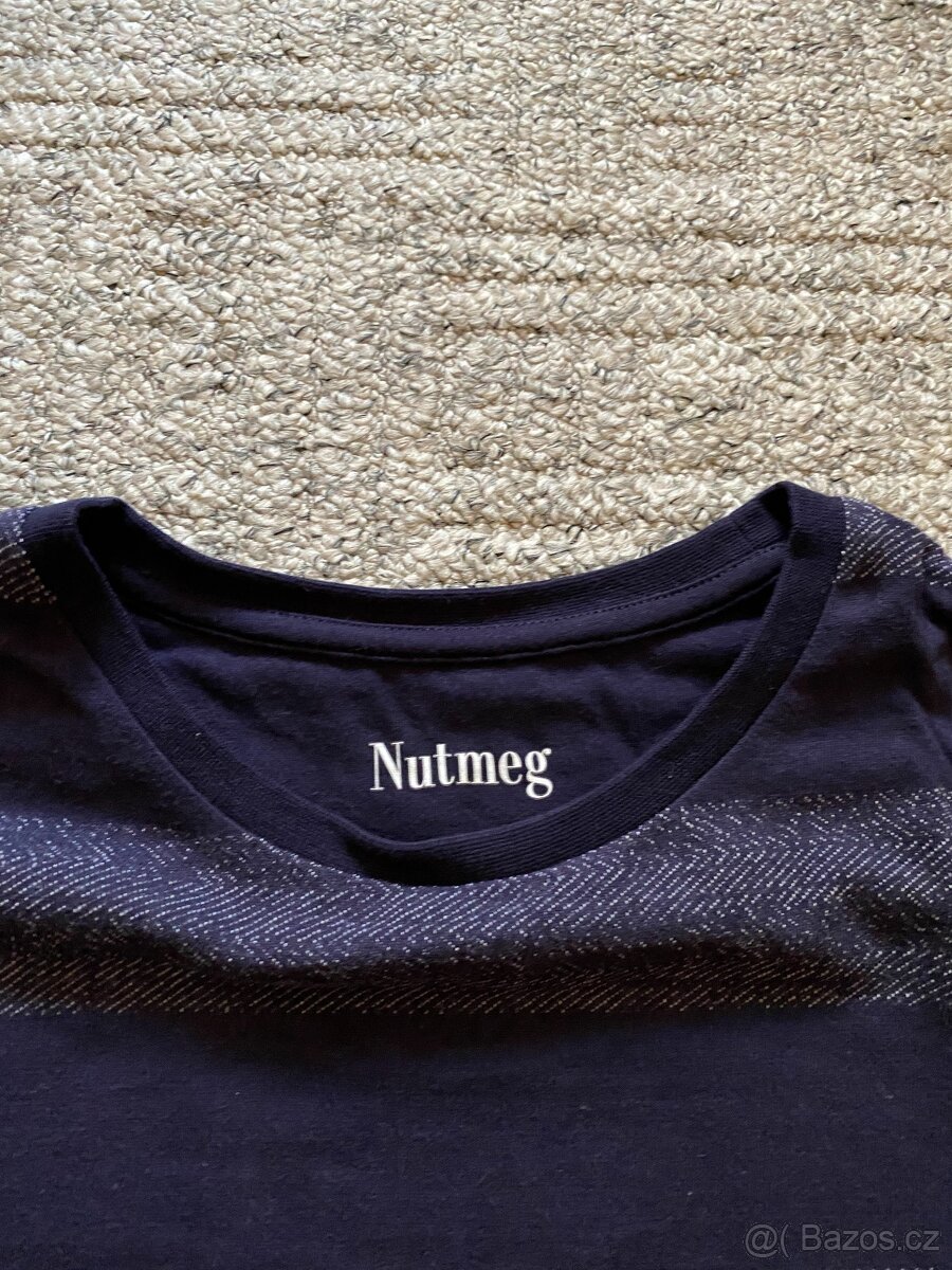 Nové pánské bavlněné triko Nutmeg - M - 5