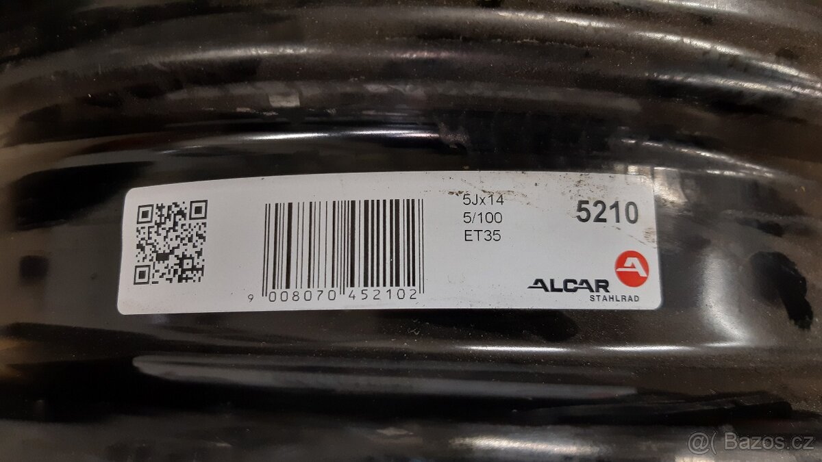 Sada zimních kol 165/70 R14 NOVÉ DISKY - 5