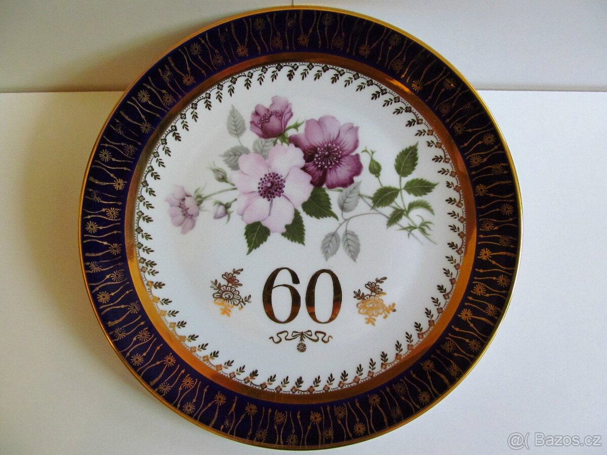 Retro ozdobné talíře č. 2 - 5