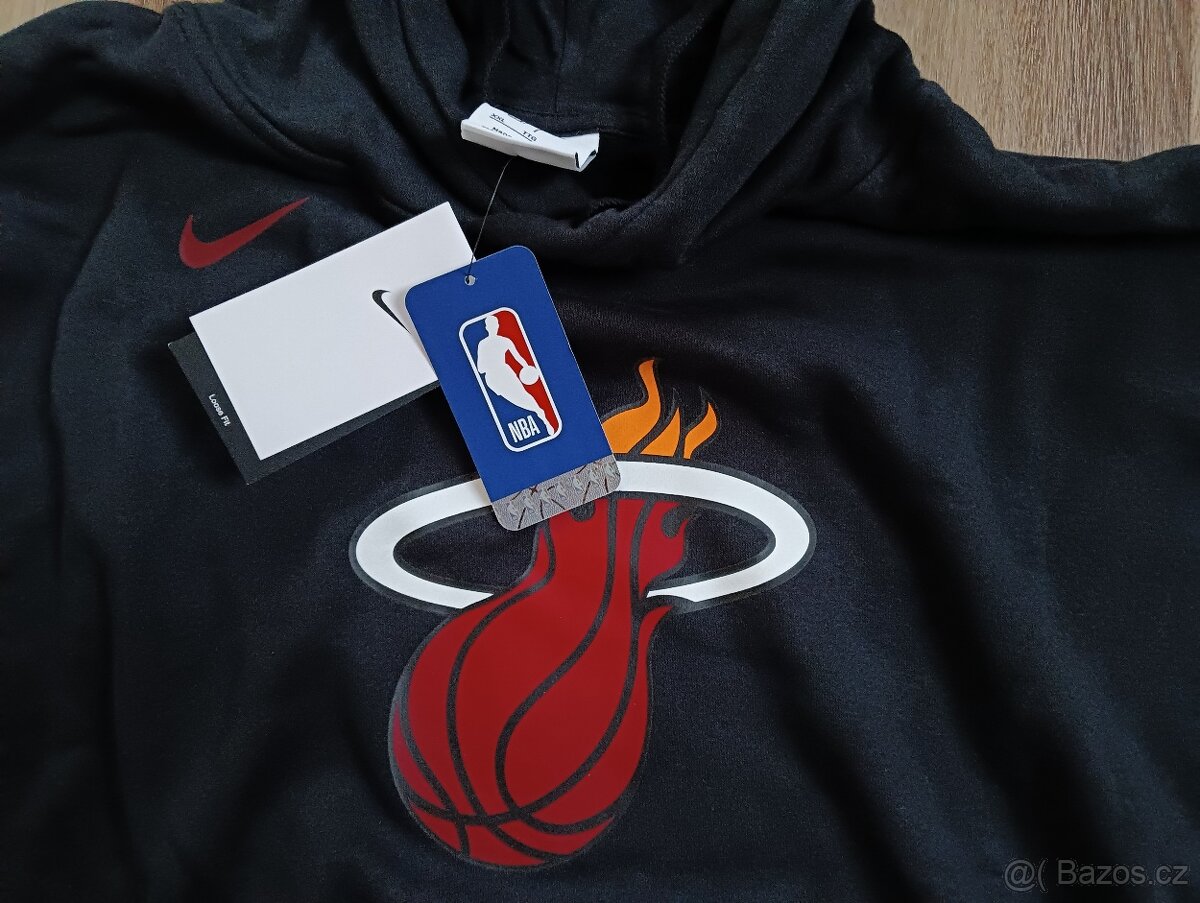 Mikina Nike NBA Miami Heat Fleece Pullover Hoodie 2XL - 5