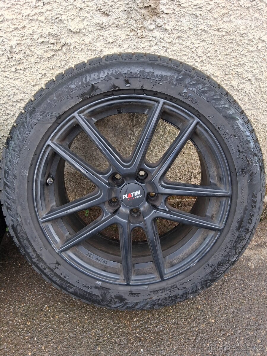 Prodám kola Platinum Wheels P73 - 5x112 R18 235/50 R18 - 5