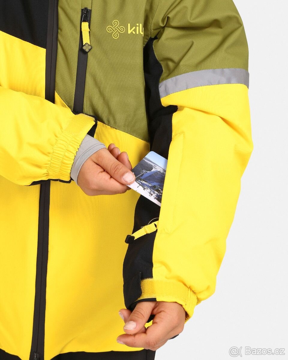 Dětská bunda a kalhoty na lyže vel.122, kvalitní, zánovní - 5