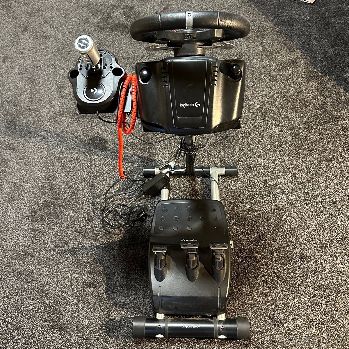 Logitech G29 + řadící páka + stojan | herní volant - 5