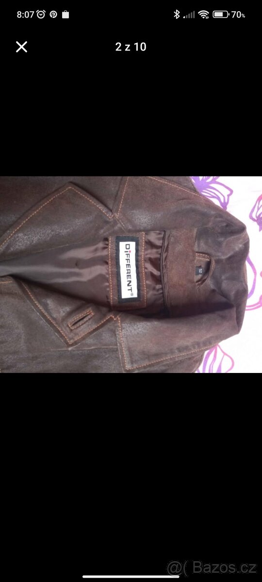 Kožená bunda different vel. 52 - 5