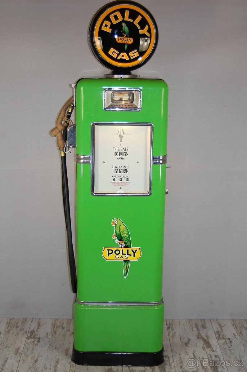 USA čerpací stojany, cedule, jukeboxy a další dekorace - 5