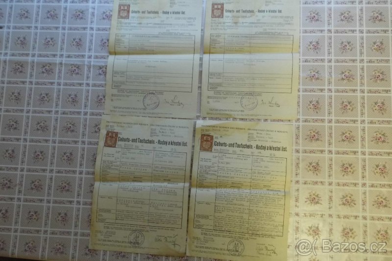 Prodám staré úřední dokumenty. - 5