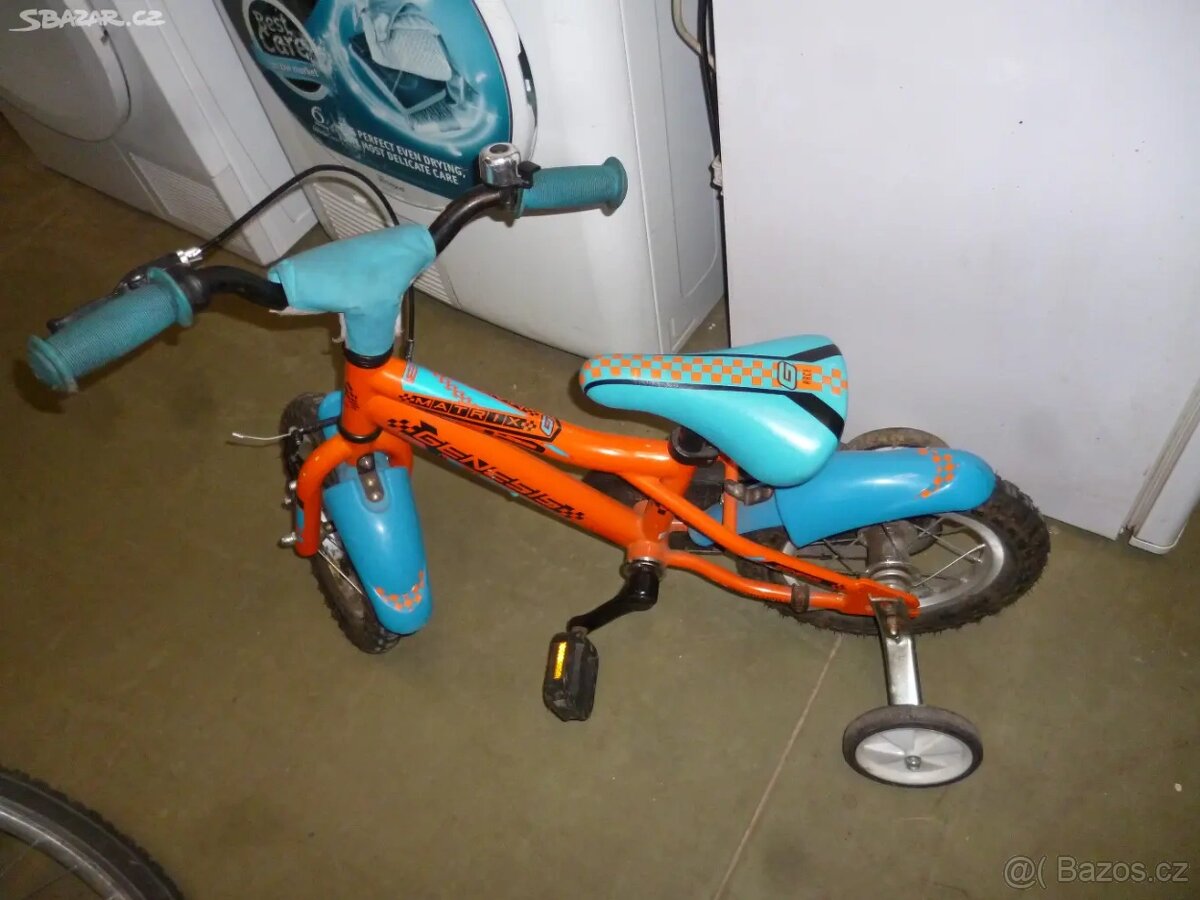 dětské kolo BMX,vel.kol 16 za 1000kč - 5