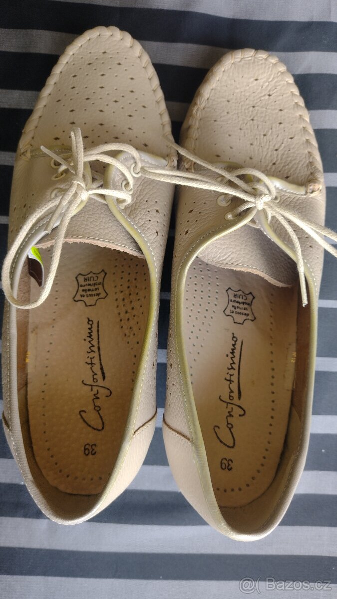 nové celokožené dámské boty Confortissimo v.39 - 5