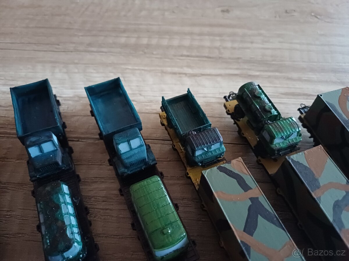 Vagonky s vojenskou technikou. TT - 5