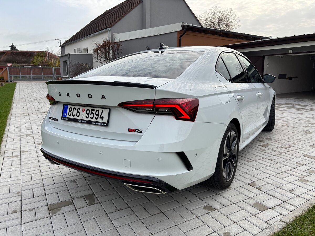 Škoda Octavia 4 RS, 2.0 TSI, 1.majitel ČR - 5
