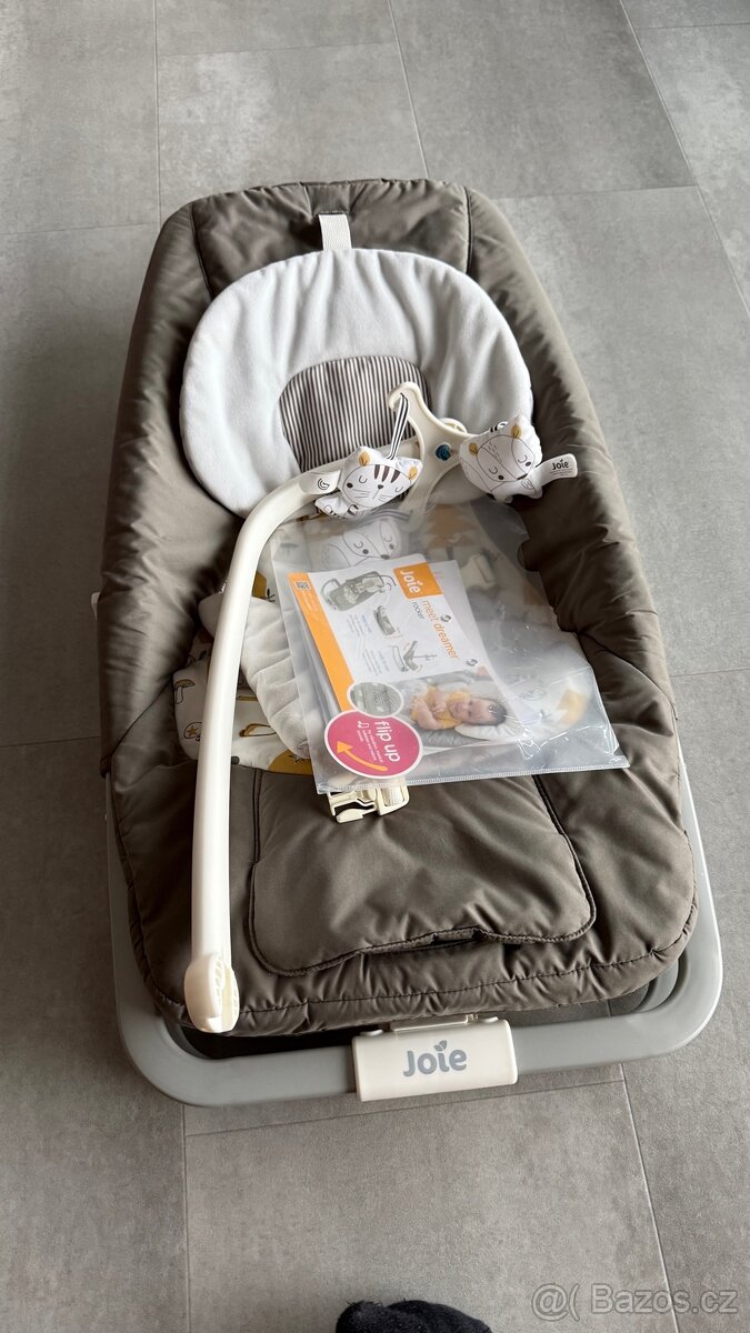 Dětské lehátko / houpátko Joie Dreamer – pěkný stav - 5