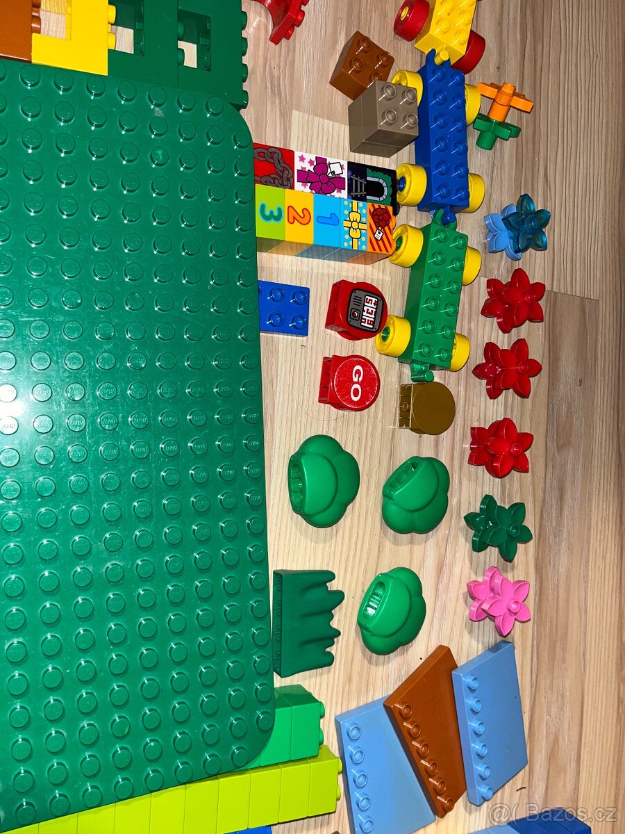 Mix Lego duplo + stavěcí deska - 5