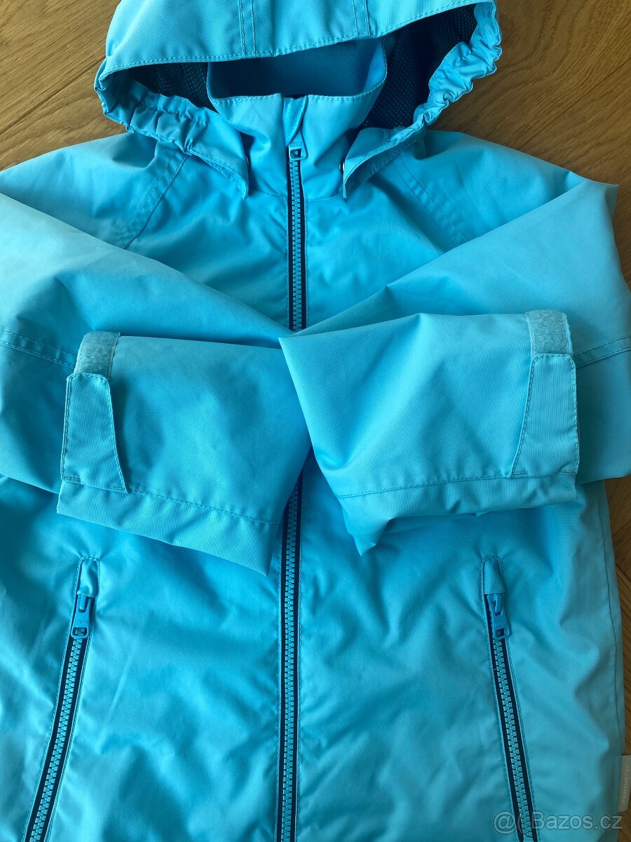 Dětská bunda s membránou Reima Soutu - Frozen Blue 140 - 5