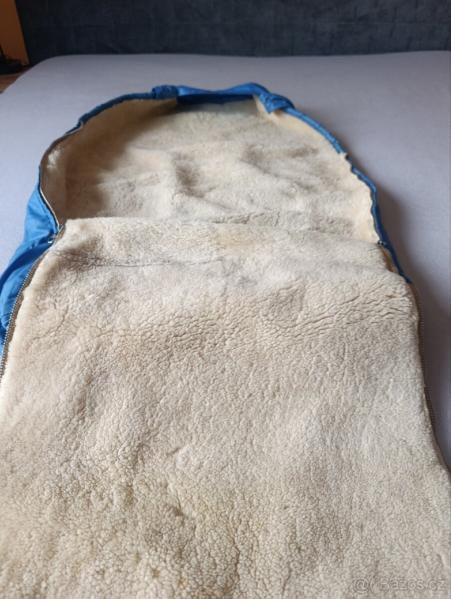 Fusak do kočárku z pravého beránka - 5