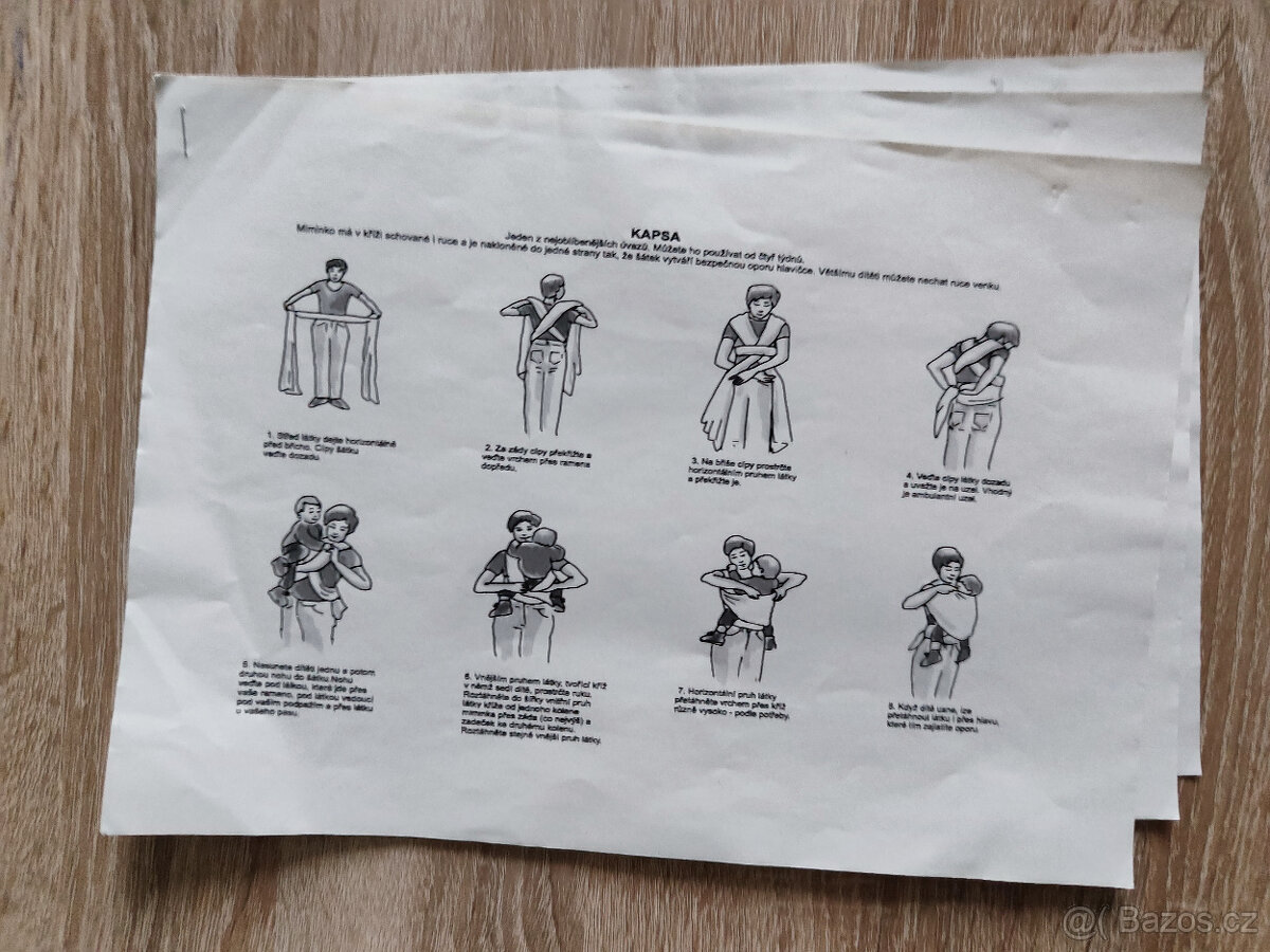 Nosící šátek - 5