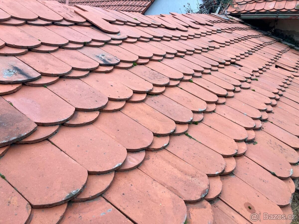 Tašky bobrovky 2,-Kč/ks, Betonové tašky - 5