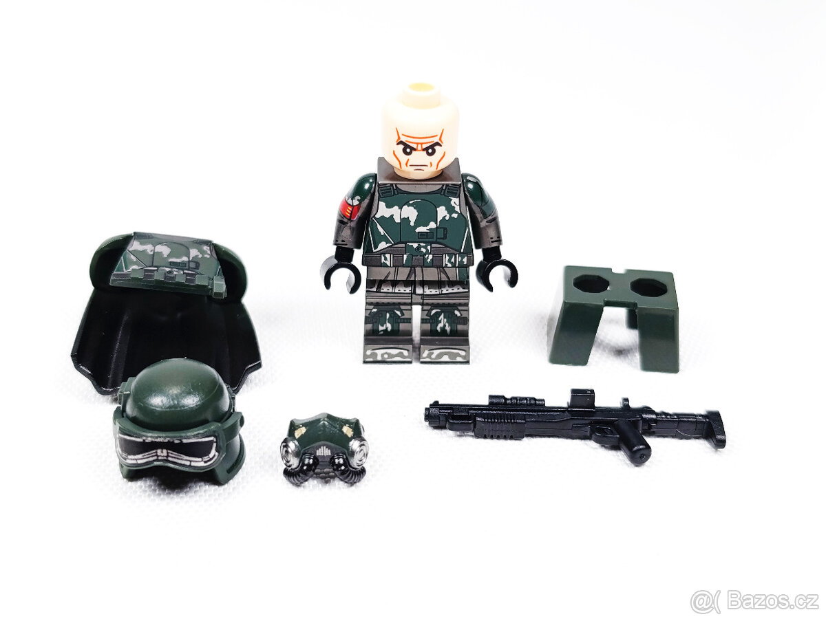 Custom LEGO Star Wars minifigurka Mimban Mud Trooper - 5