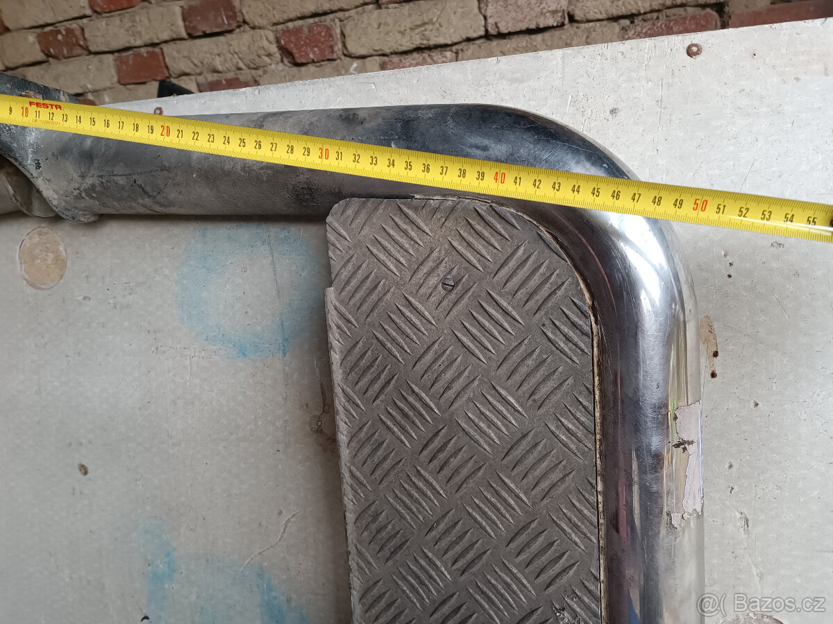 2x nerezové nášlapy offroad 174cm x 50cm